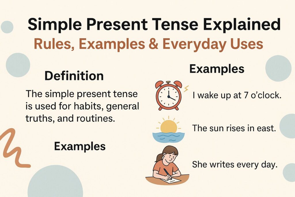 simple present tense explained
